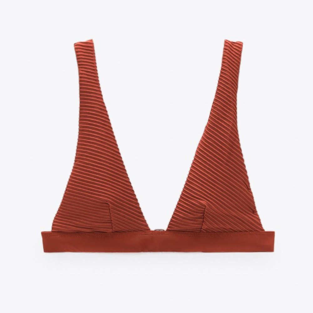 Zara Bikini Triangle Top
